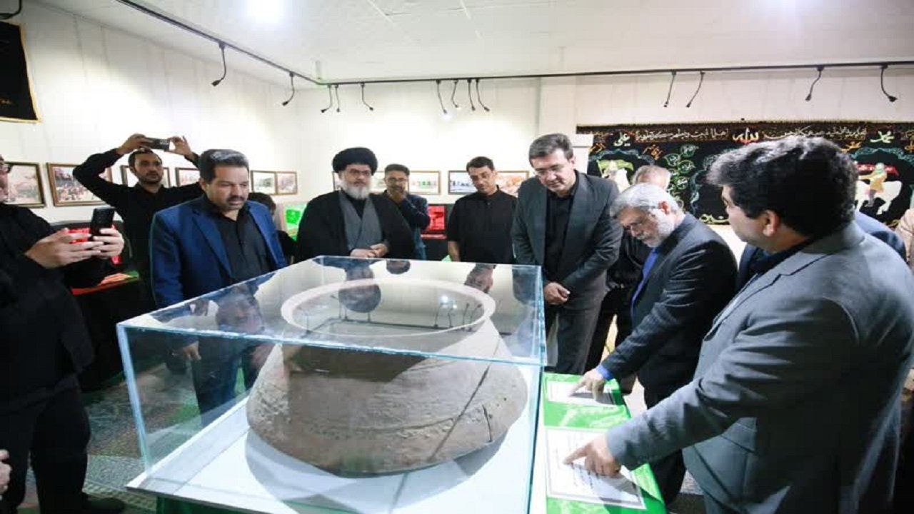 برپایی نمایشگاه محرم و سنت‌ها در بافق