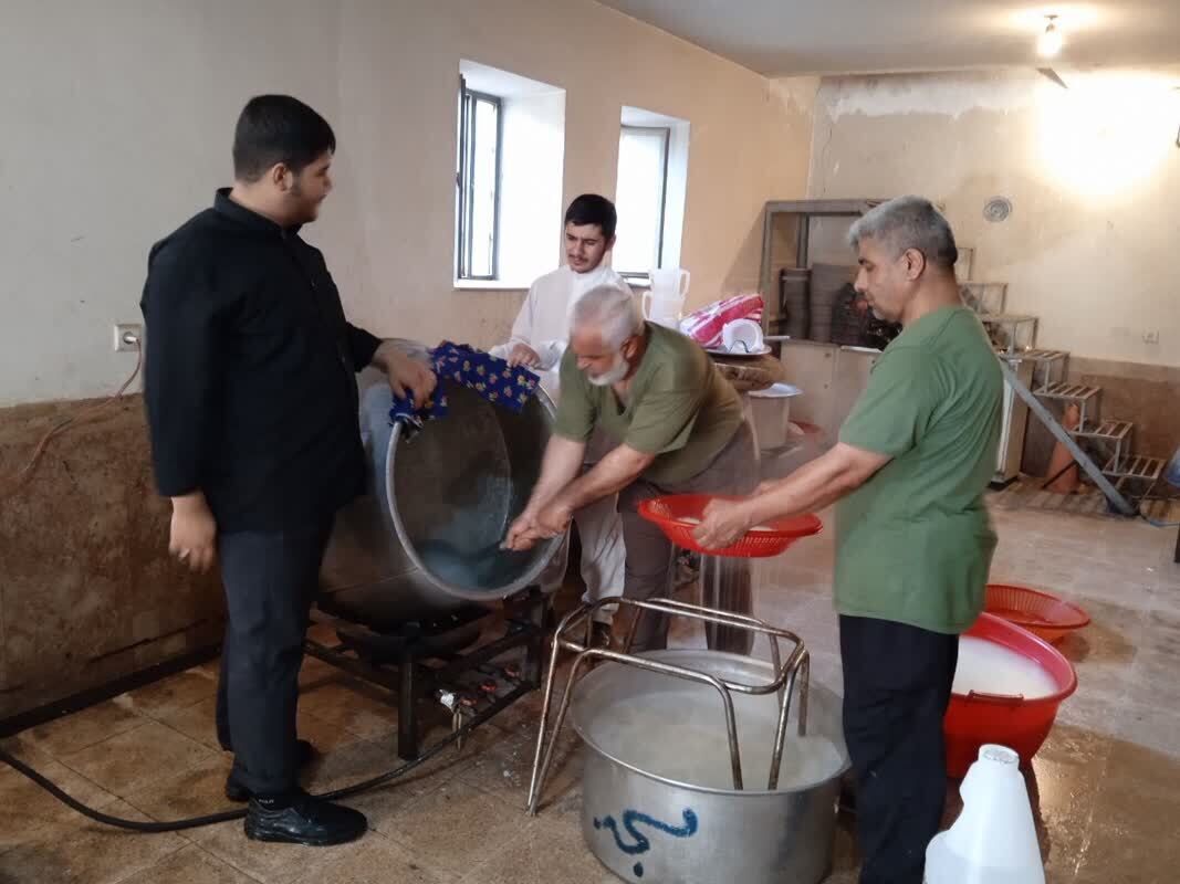 پخت غذای روز عاشورا