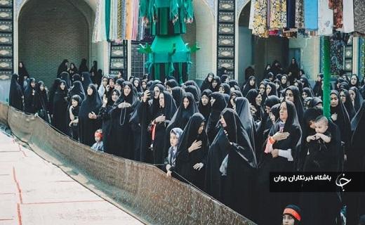 برگزاری اجتماع بزرگ عاشورائیان بافق +عکس
