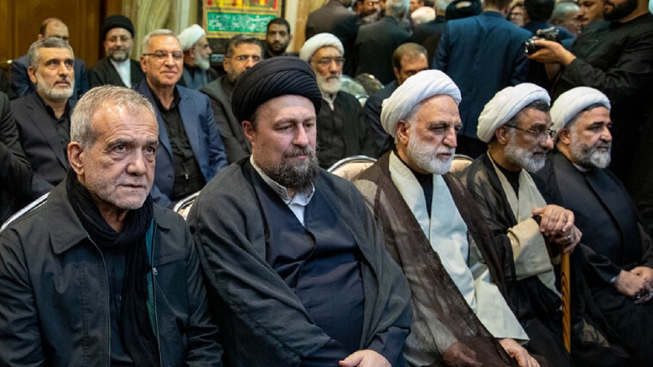 مراسم یادبود حاج سیدجواد حجازی برگزار شد