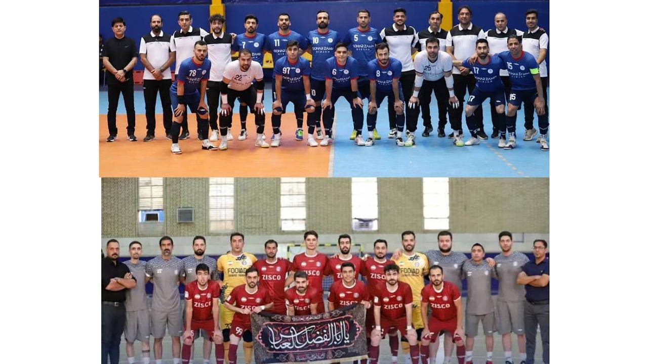 جدال نمایندگان فوتسال کرمان و هرمزگان در لیگ برتر