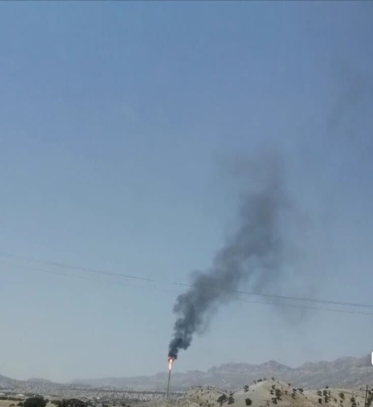 تصویری از آلودگی هوا