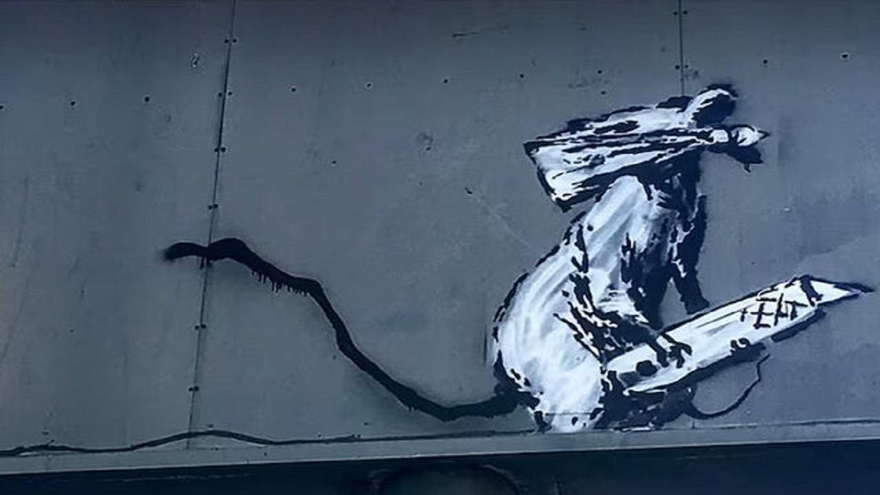 ۲ سال زندان برای دزد نقاشی بنکسی