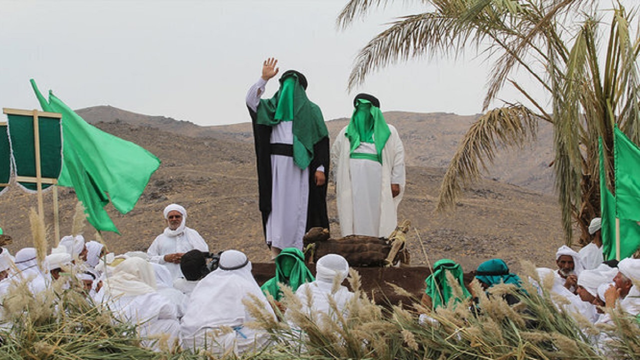 از آیین حلیم پزی تا بازسازی واقعه غدیر