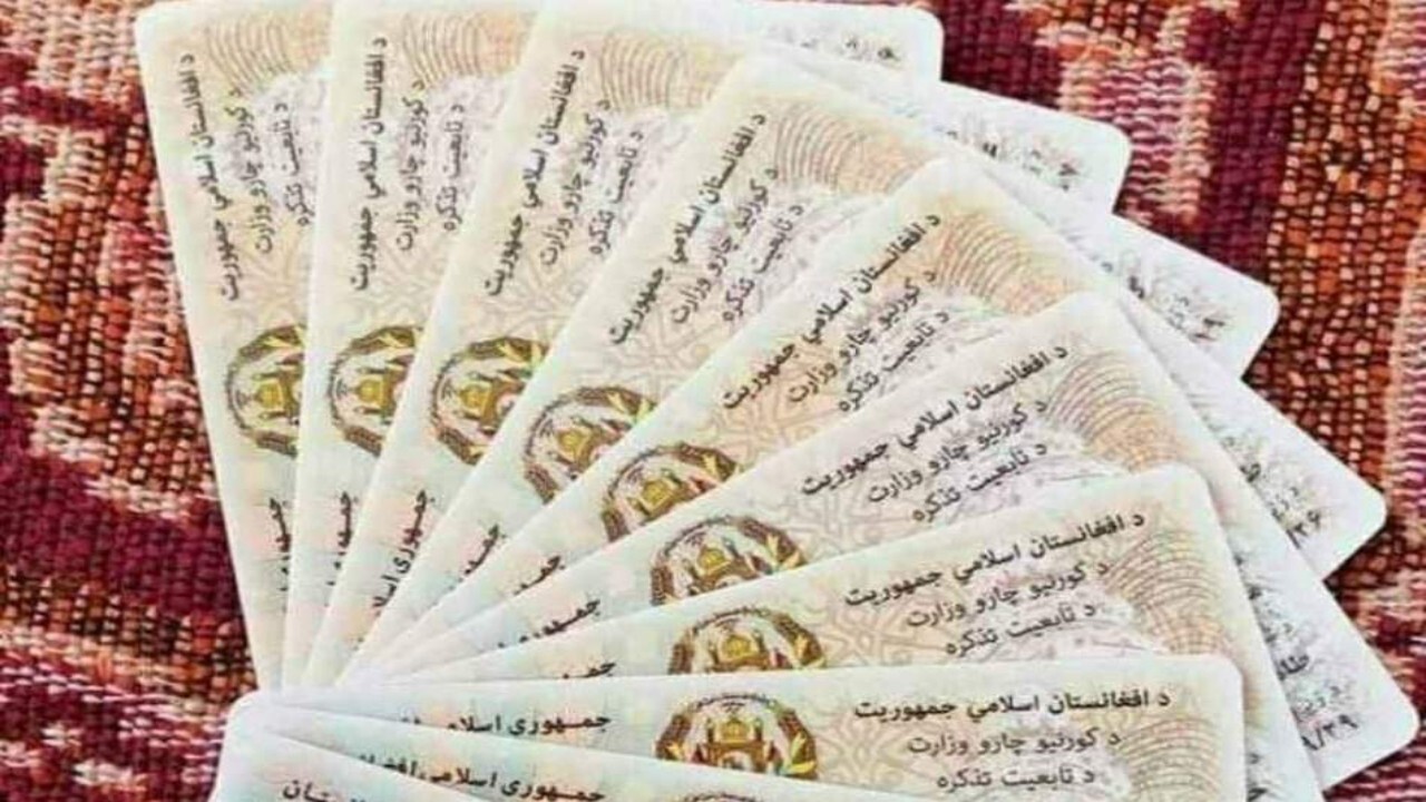 توزیع بیش از ۷۰۲ هزار تذکره در افغانستان