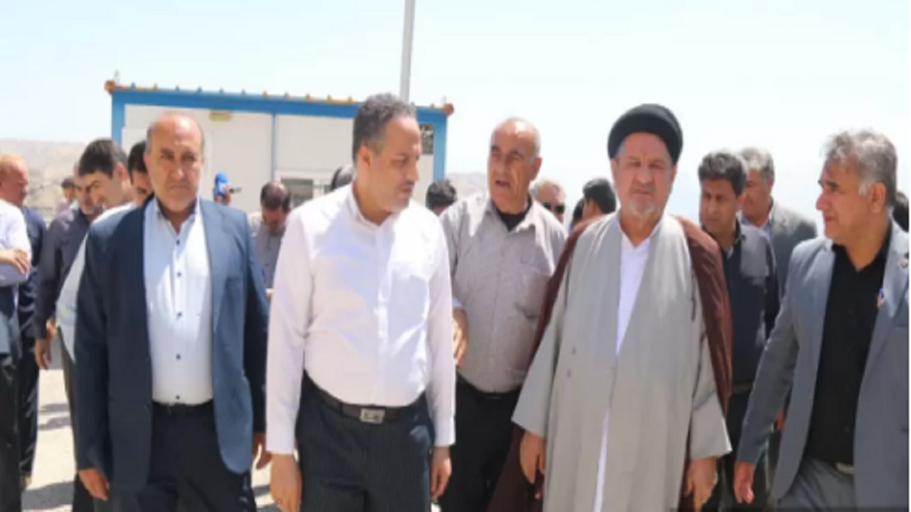 بازدید مدیرعامل آب منطقه‌ای کشور از سدکوثر