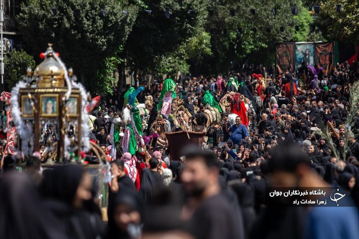 آیین سنتی عزاداری کاروان طایفه «بنی اسد» در تهران