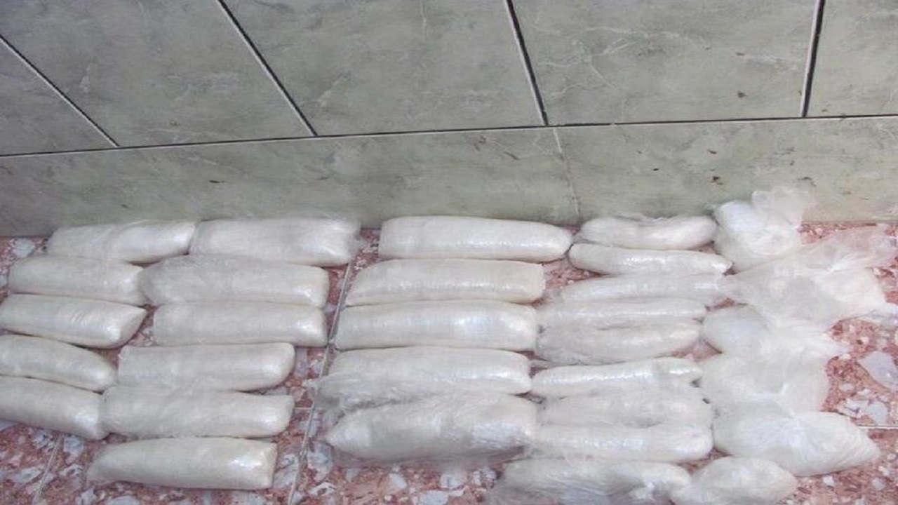 کشف ۲۸ کیلوگرم ماده مخدر شیشه در اصفهان