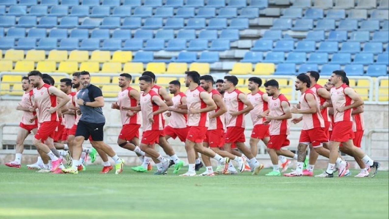 برگزاری تمرین پرسپولیس در روز استقبال سرخپوشان از علیپور
