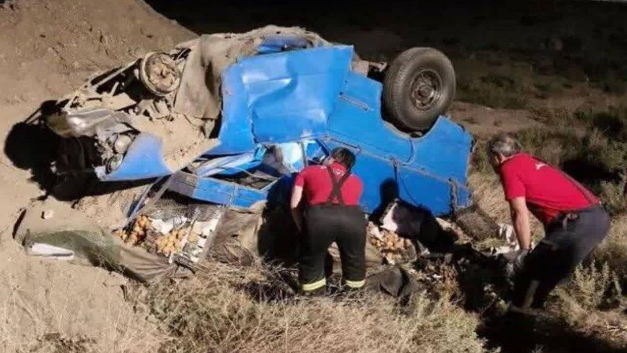 واژگونی مرگبار نیسان در دامغان