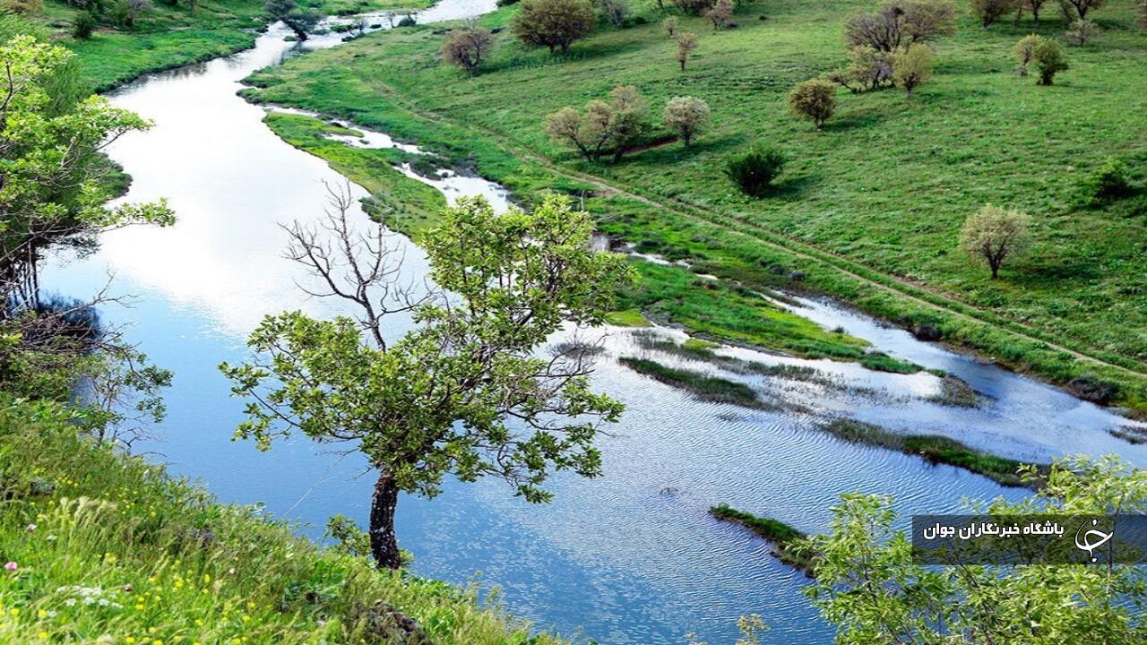 تالاب درگه‌لطف‌الله نقده با ۱.۵ میلیون مترمکعب آب احیا شد