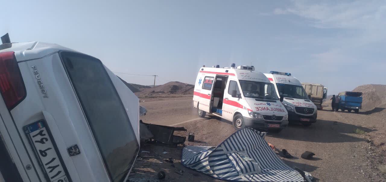 تصادف مرگبار در جاده روستای طرود