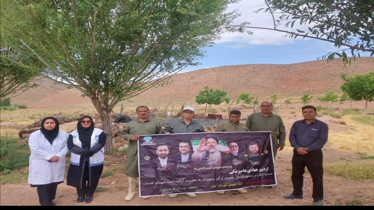 واکسیناسیون ۱۷۰۰ راس دام سبک در روستای پای سیب بخش چترود