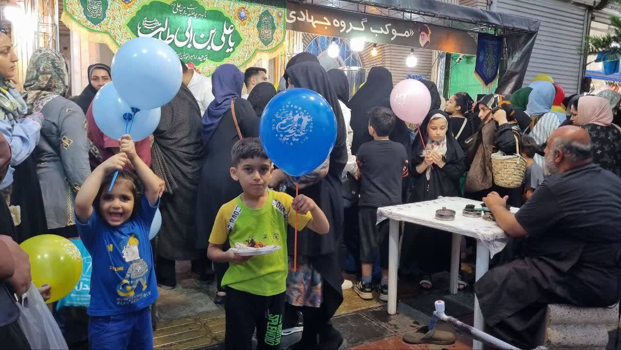 شادی کودکان در روز عید غدیر