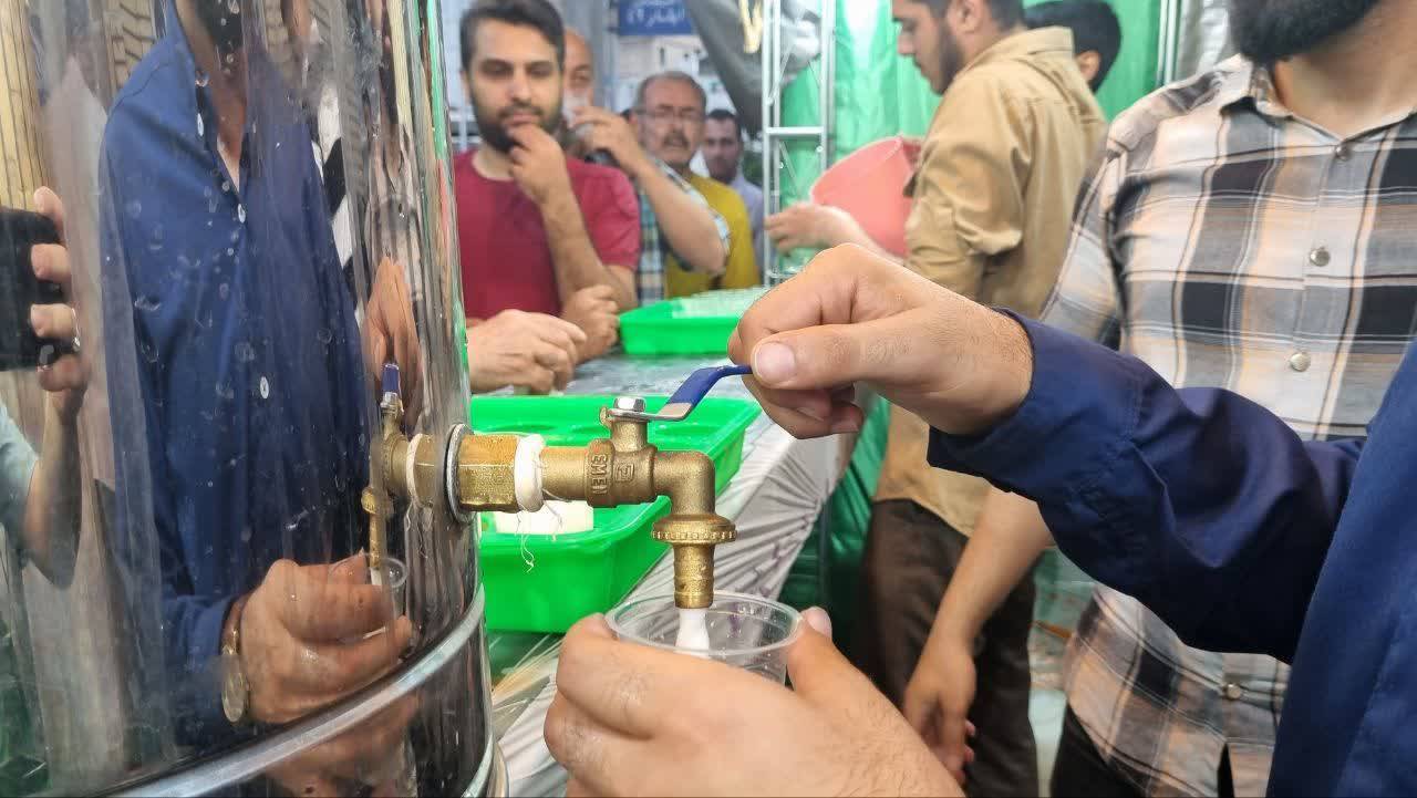 ایستگاه صلواتی در روز عید غدیر
