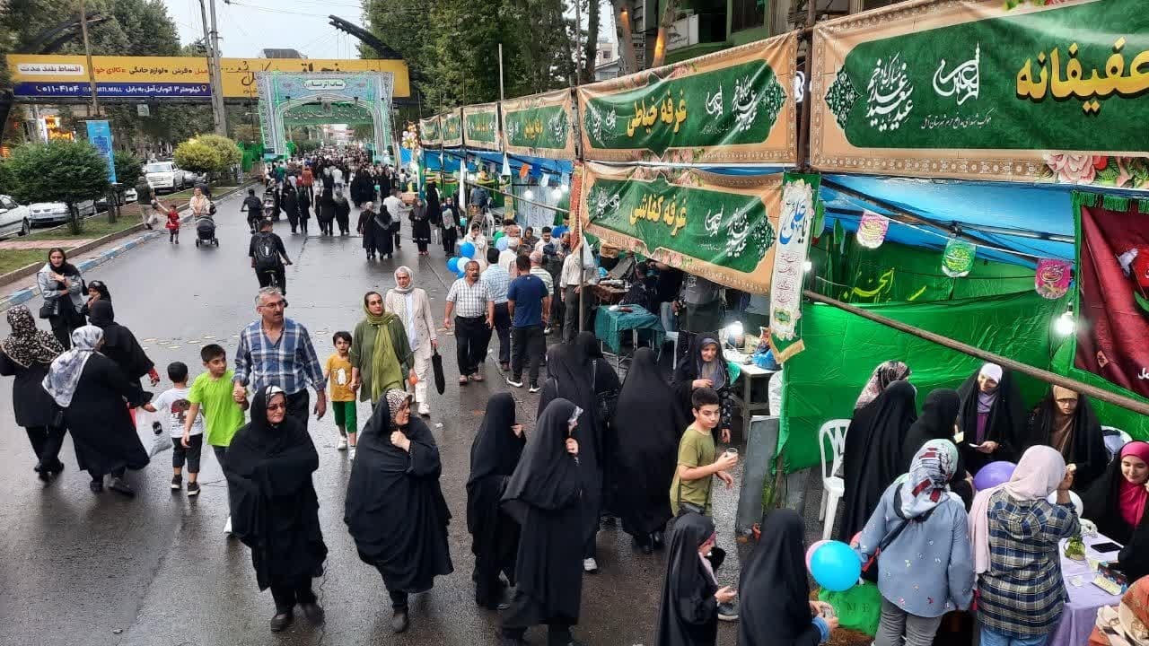 جشن شکرانه عید غدیر در مازندران