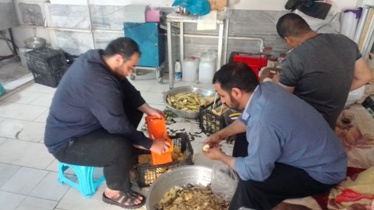 غذای نذری در شازند