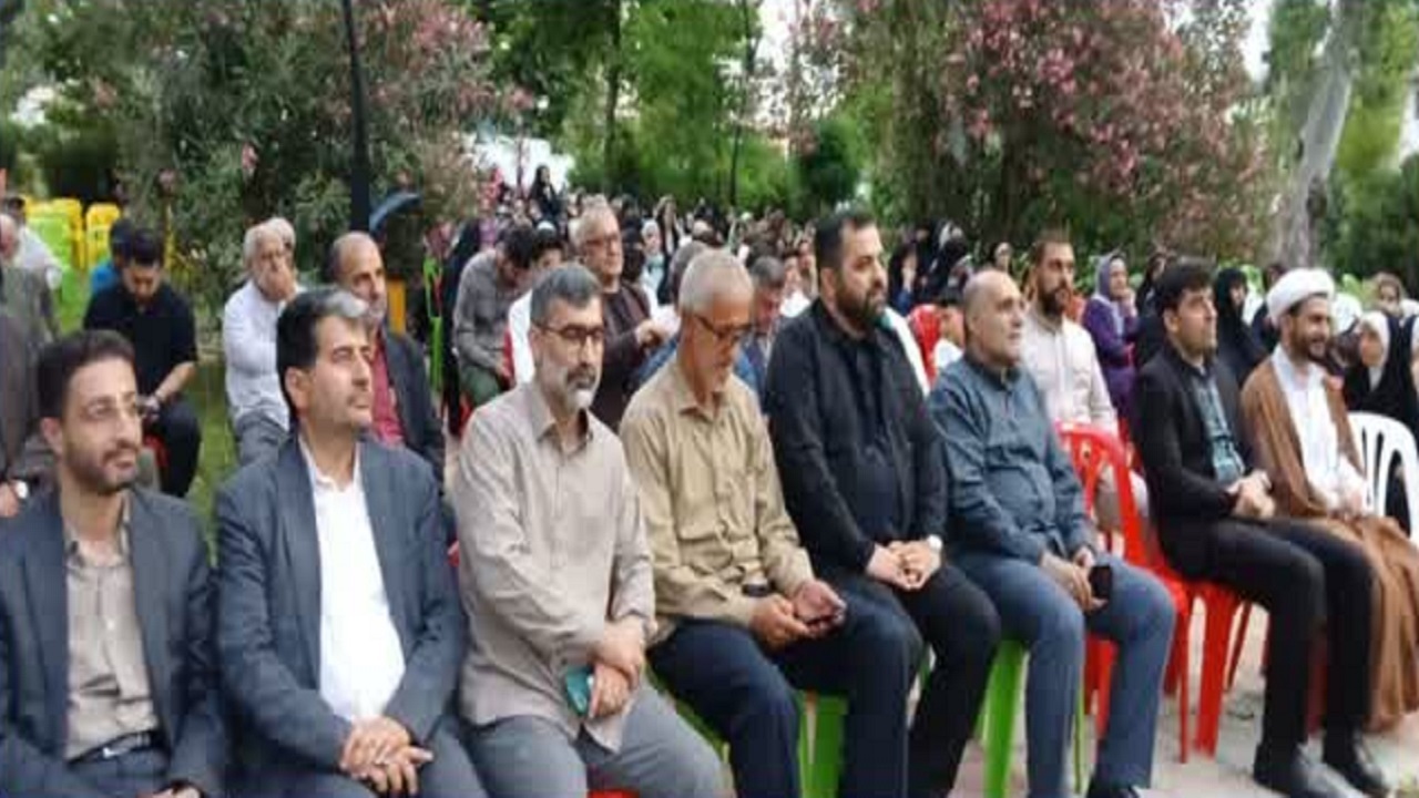 گوشه‌هایی از ویژه برنامه‌های عید غدیر در شهر سیمرغ + تصاویر