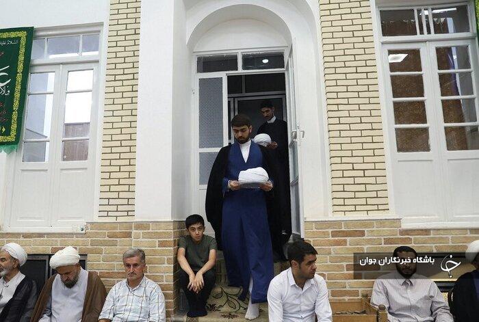 عمامه گذاری به دست مراجع تقلید در قم