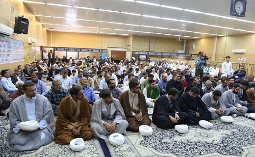 برگزاری مراسم جشن عید غدیر در دفتر امام جمعه یزد+تصویر
