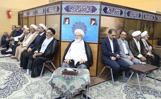 برگزاری مراسم جشن عید غدیر در دفتر امام جمعه یزد+تصویر