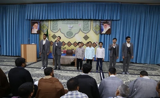 برگزاری مراسم جشن عید غدیر در دفتر امام جمعه یزد+تصویر