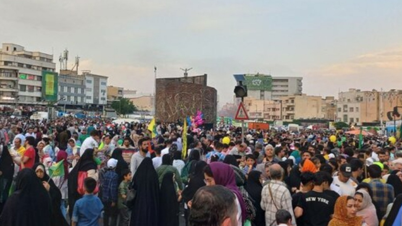 مهمانی ۱۰ کیلومتری غدیر در تهران آغاز شد مهمانی ۱۰ کیلومتری غدیر در تهران آغاز شد