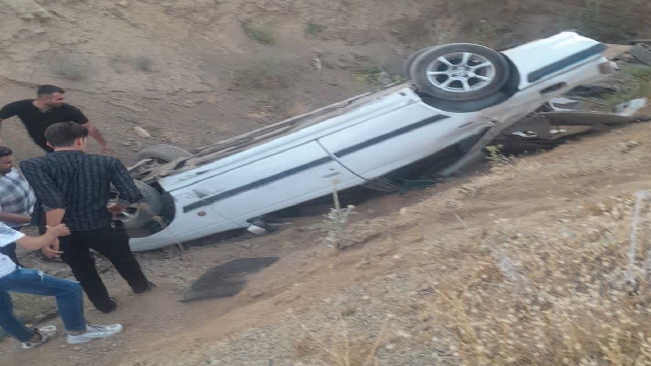 امدادرسانی به یک مصدوم در محور سامان به ایلبگی