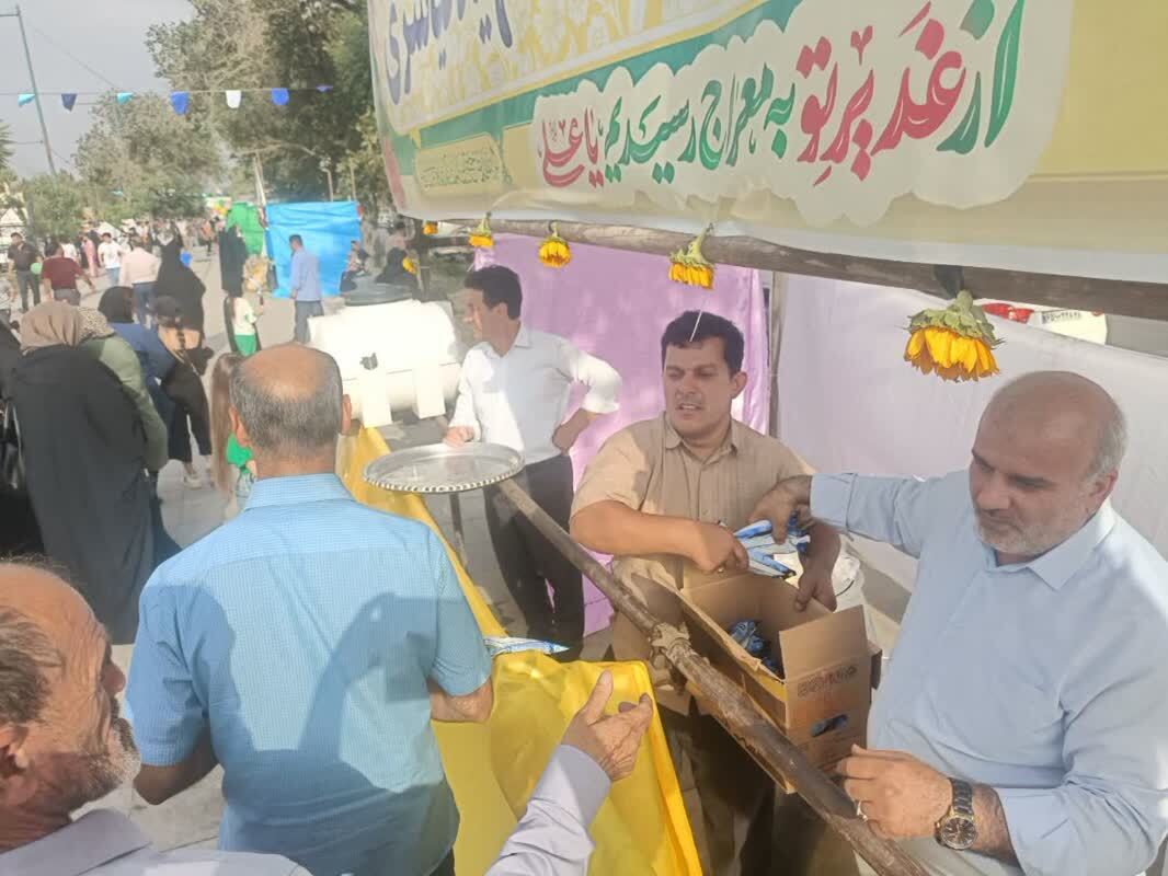 برپایی جشن و سرور در ماهدشت به مناسبت عید غدیر