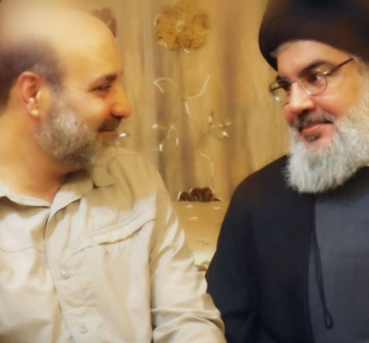 دیدار حسن نصرالله با شهید زاهدی