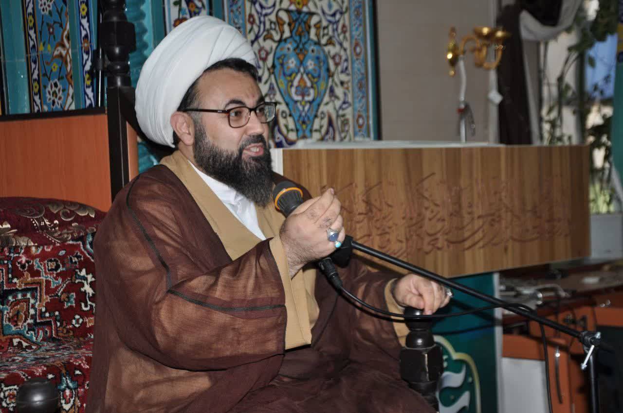 مراسم سخنرانی در مراسم چهلم آیت الله رئیسی