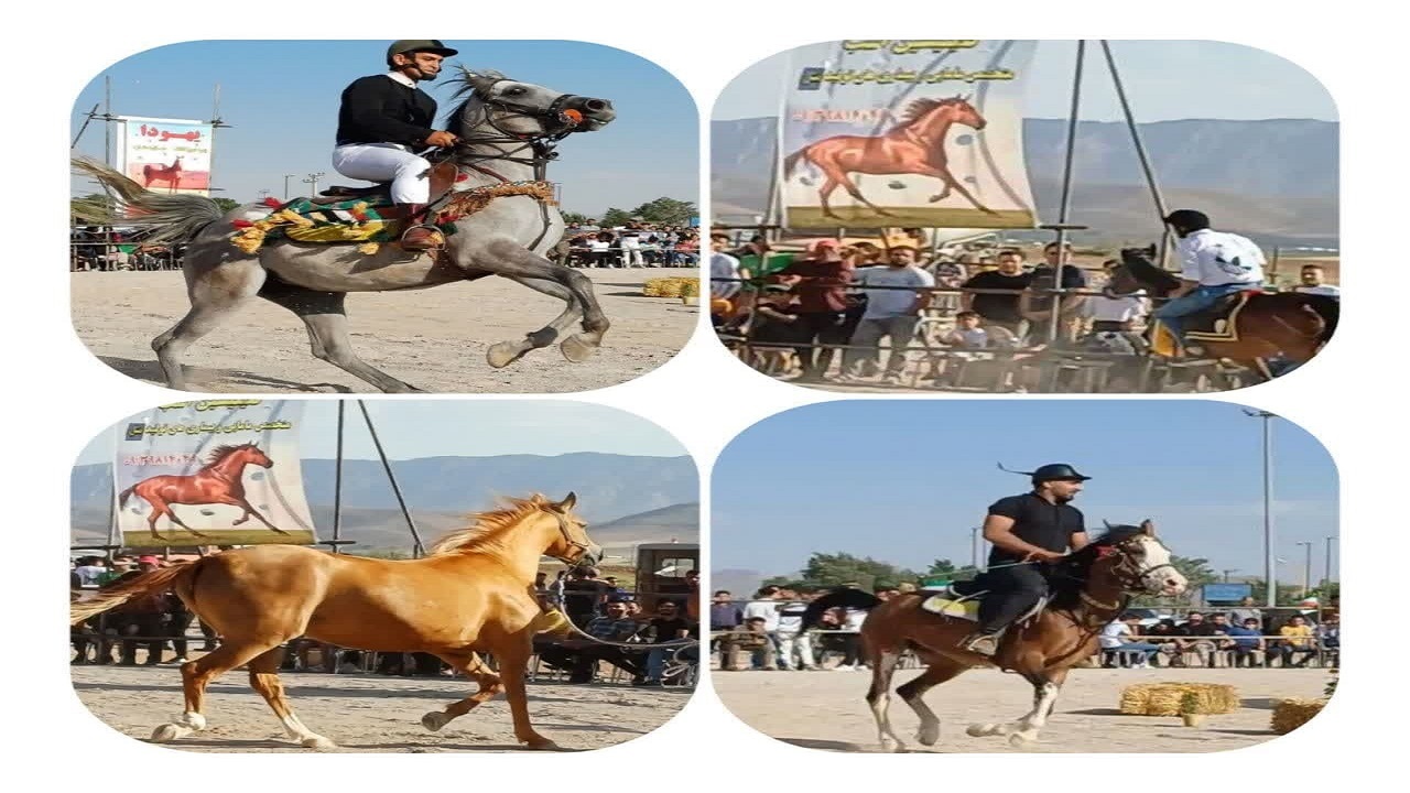 برگزاری همایش سوارکاری در شهرستان بروجن