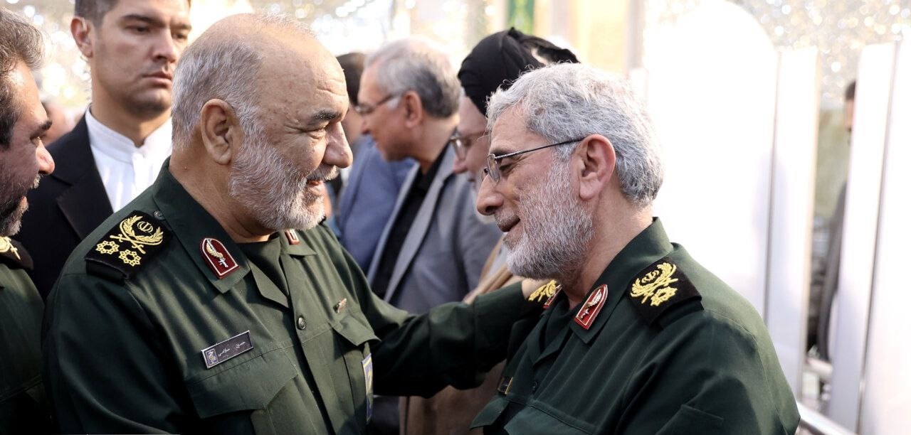 سردار قاآنی و سردار سلامی
