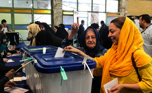 آغاز رأی گیری انتخابات ریاست جمهوری در قزوین+ فیلم