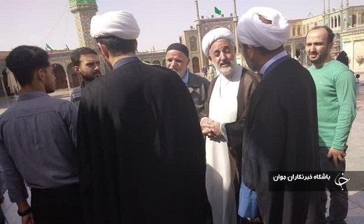 آغاز حضور حماسی مردم قم پای صندوق های رای+تصاویر و فیلم