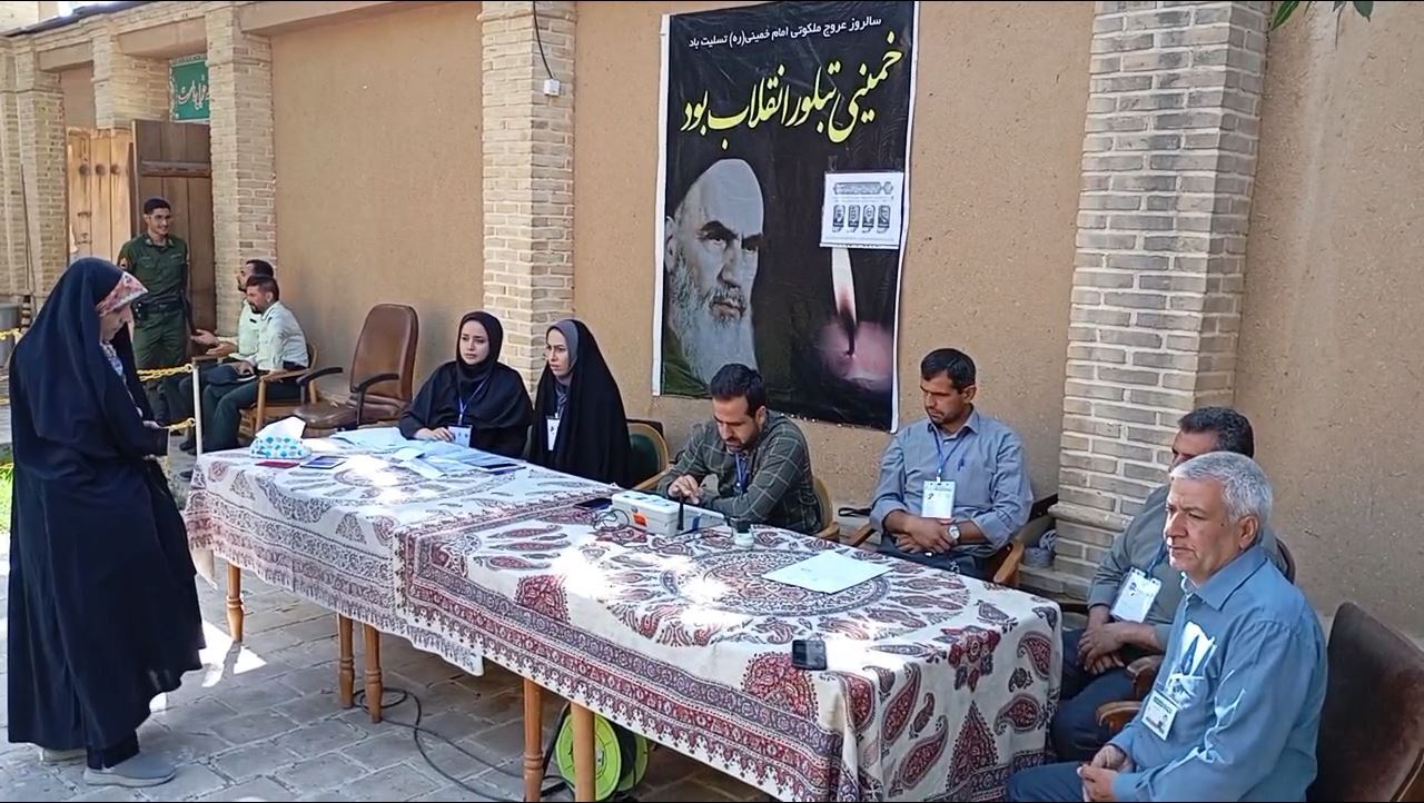 حضور مردم خمین در انتخابات ریاست جمهوری