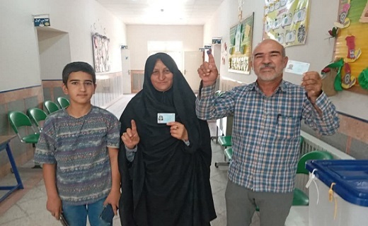 تصاویری از نشاط انتخاباتی در خراسان جنوبی