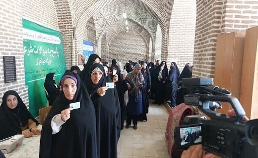 آغاز رأی گیری انتخابات ریاست جمهوری در قزوین+ فیلم و تصاویر