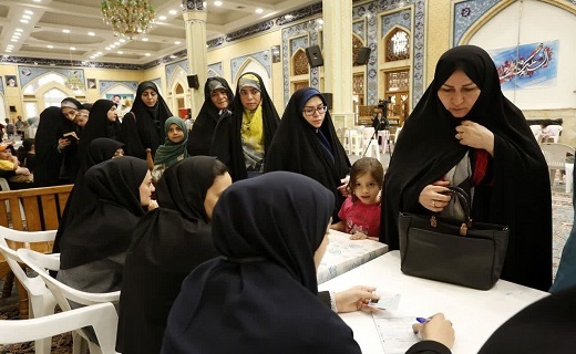 آغاز رأی گیری انتخابات ریاست جمهوری در قزوین+ فیلم و تصاویر