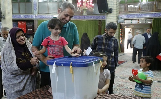 آغاز رأی گیری انتخابات ریاست جمهوری در قزوین+ فیلم و تصاویر