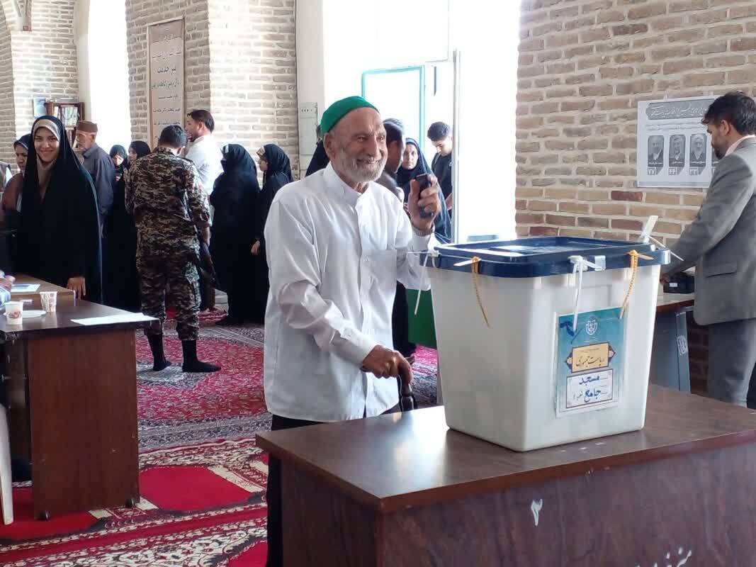 صندوق رای در نیشابور