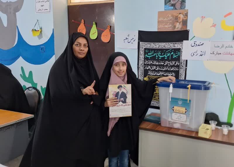 رای دادن مرز نشینان صالح آباد