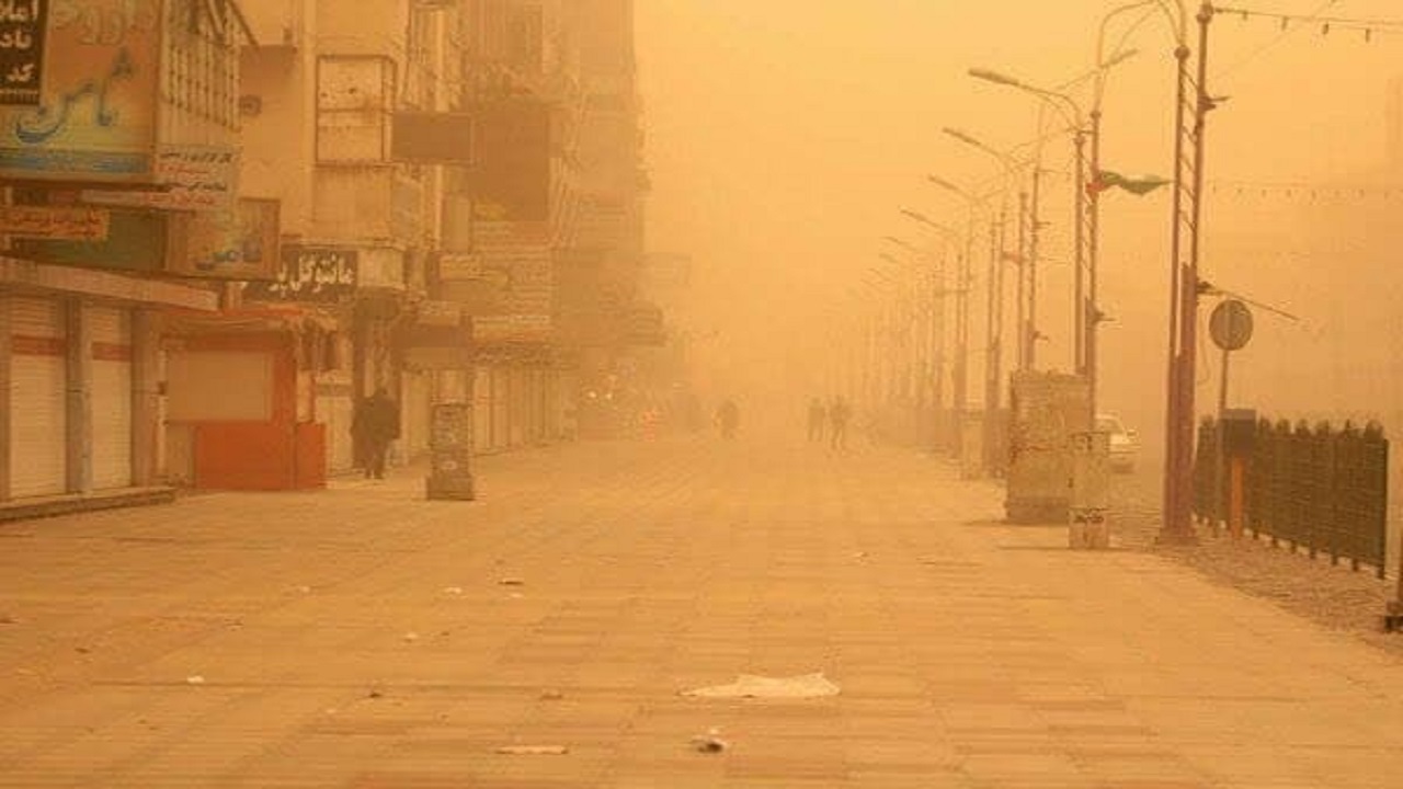 کیفیت هوای قم در شرایط ناسالم قرار گرفت