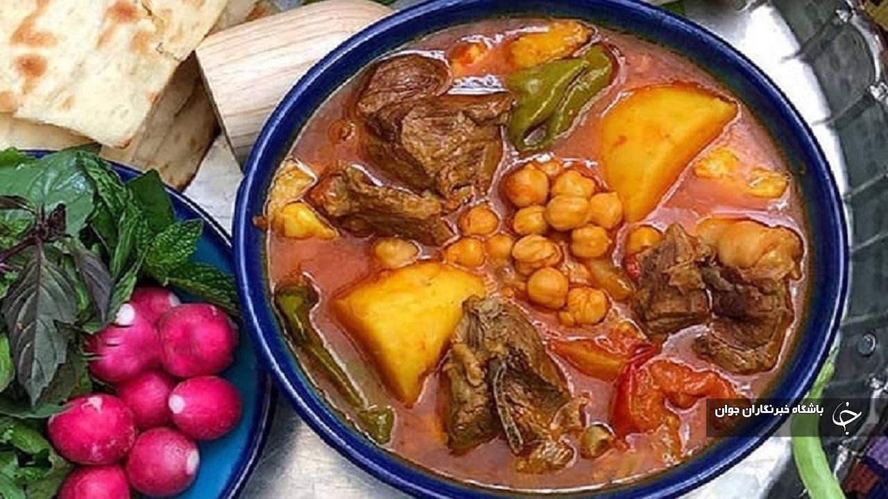 تنوع در پخت غذای سنتی و اصیل آبگوشت به سبک مردمان قم