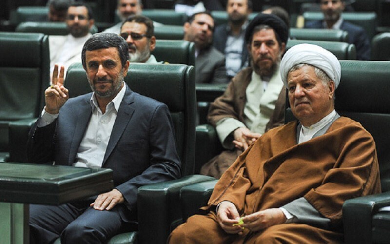 رفسنجانی و احمدی نژاد