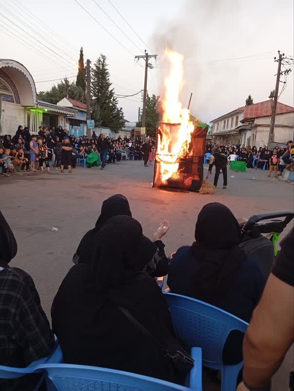 آیین خیمه سوزان