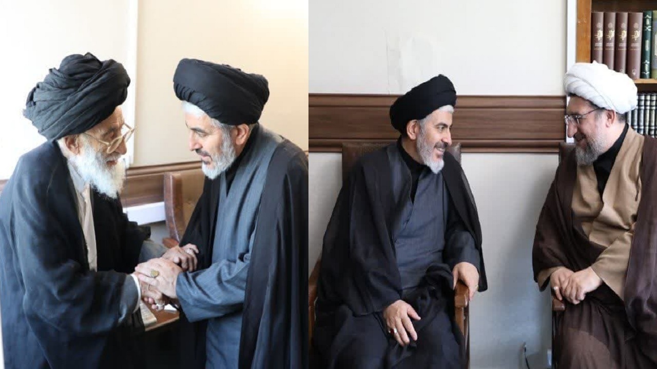 دیدار نماینده ولی فقیه در آذربایجان غربی با همتای خود در آذربایجان شرقی