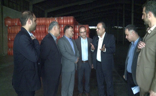 بازدید معاون سازمان بازرسی کشور از شرکت ریسندگی خاور رشت