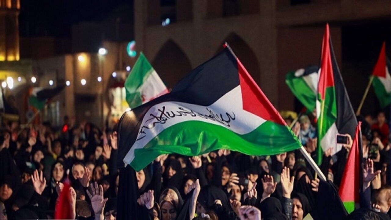 یاسوجی ها در محکومیت شهادت اسماعیل هنیه تجمع می‌کنند