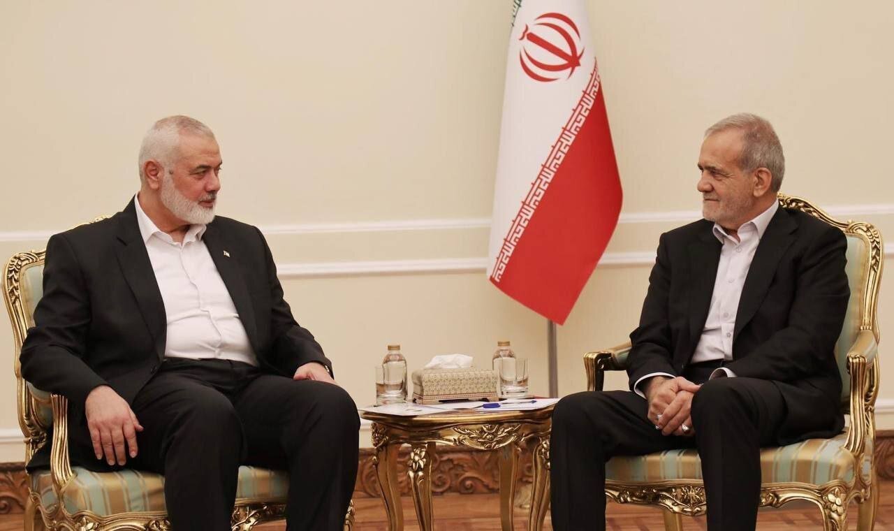 پزشکیان و هنیه